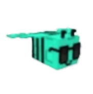 Disco Bee - Divine pet with Approximately every 15 minutes, it has a 12% chance to apply the 'Disco' mutation to a nearby fruit. trait