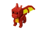 Red Dragon -  pet with Occasionally applies the 'Burnt' mutation to a random nearby fruit. trait
